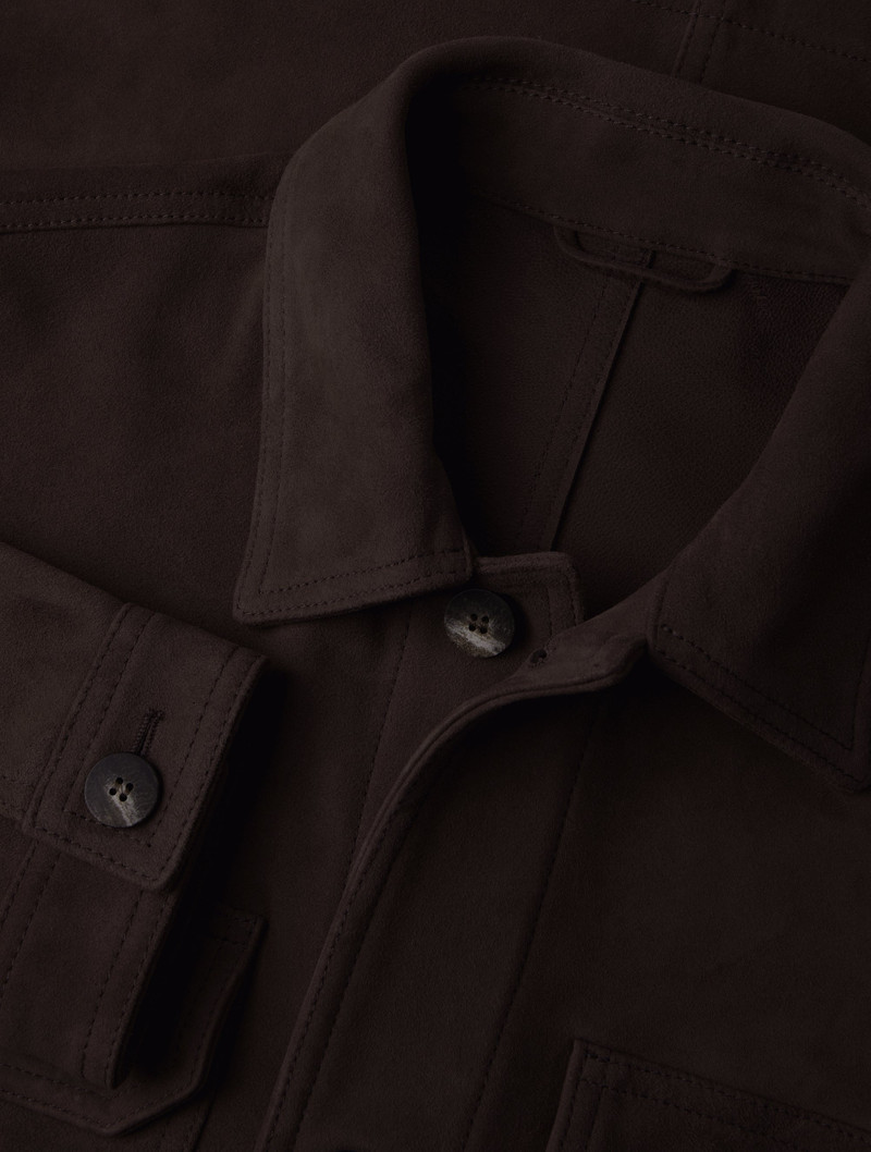 FRESCOBOL CARIOCA RAVI SUEDE OVERSHIRT outlook