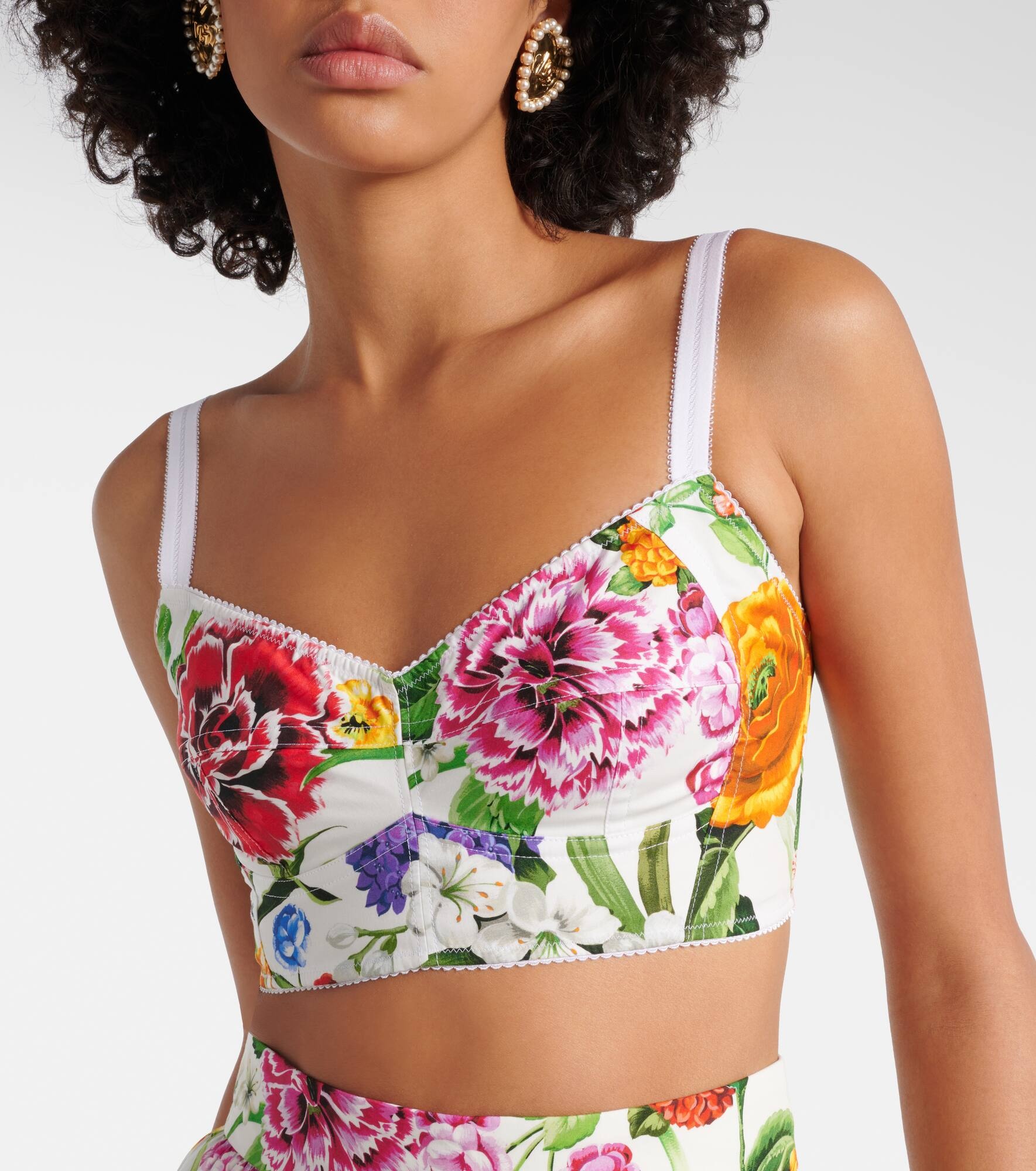 Floral bra top - 4