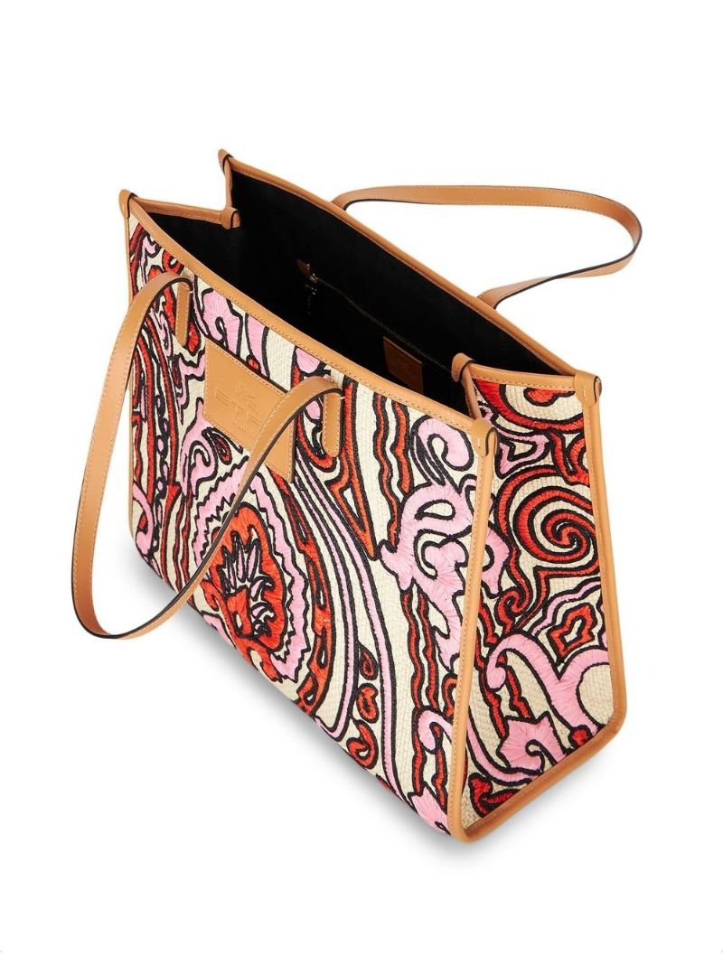 paisley-print tote bag - 5