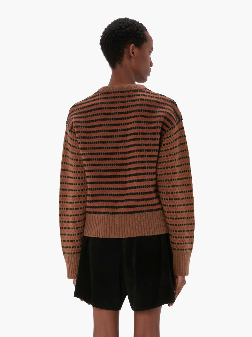 STRIPED JACQUARD SWEATER - 3