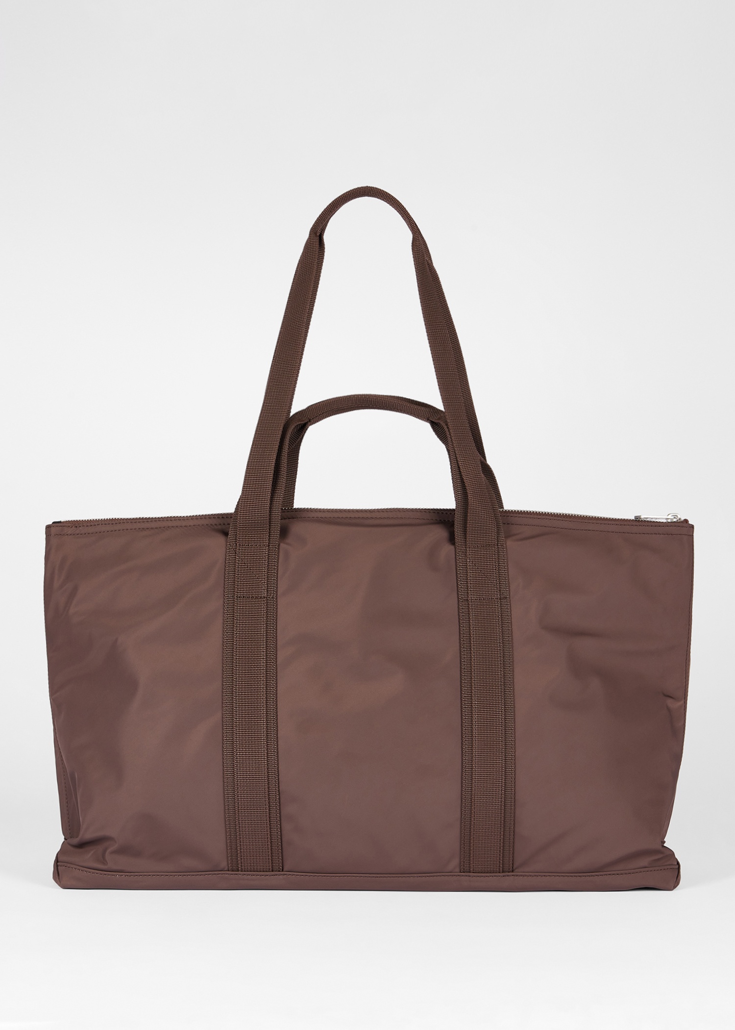 Brown Recycled Polyester Tote Bag - 2