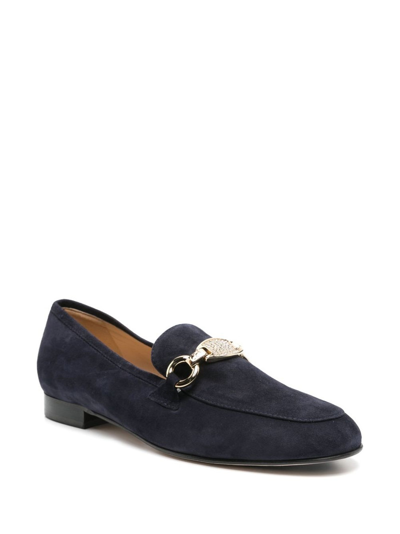 CASADEI suede loafers outlook