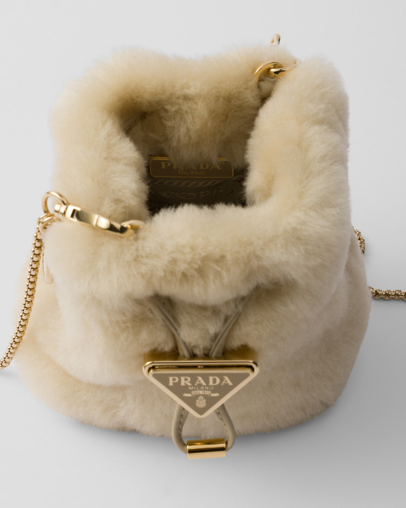 Sheepskin mini pouch 4