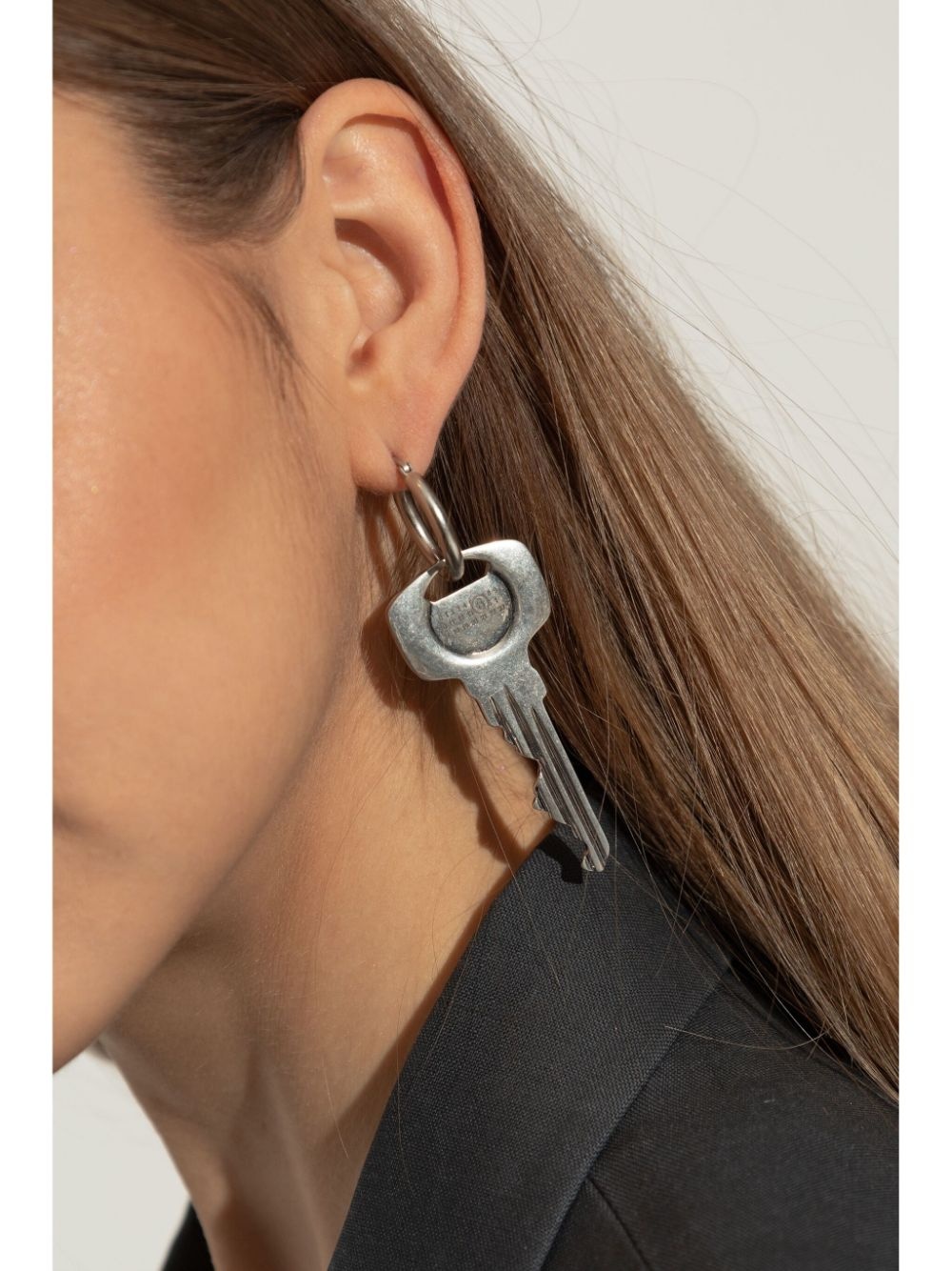 Tag and Key earrings - 2