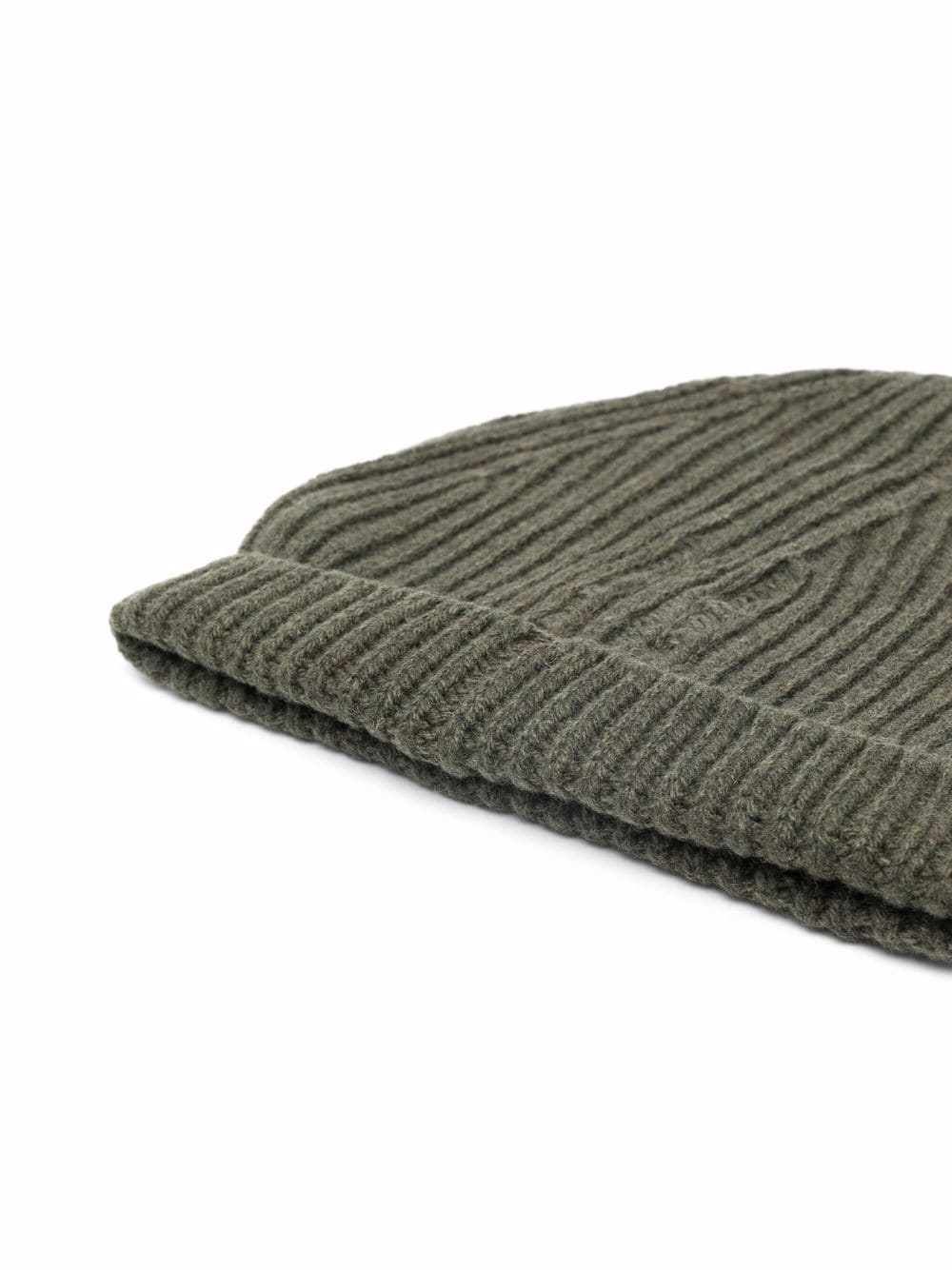 ribbed knit beanie - 2