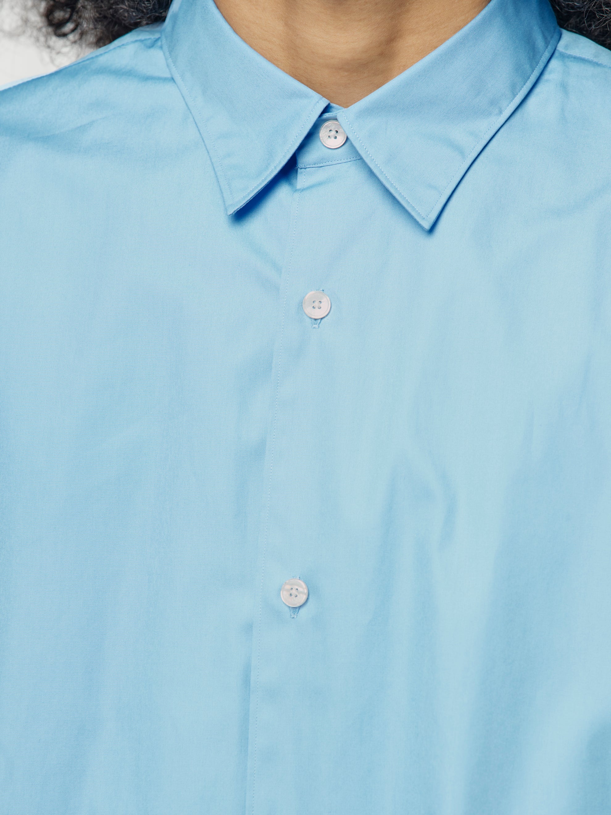 REGULAR COLLAR SHIRT (SAX) - 6