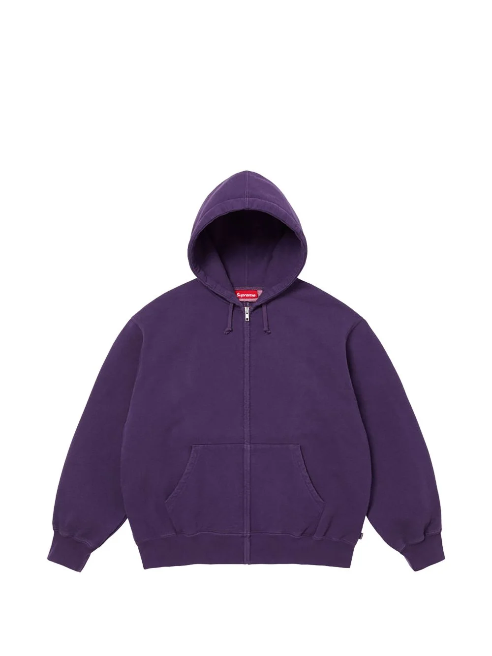 cut-out zip-up hoodie - 1