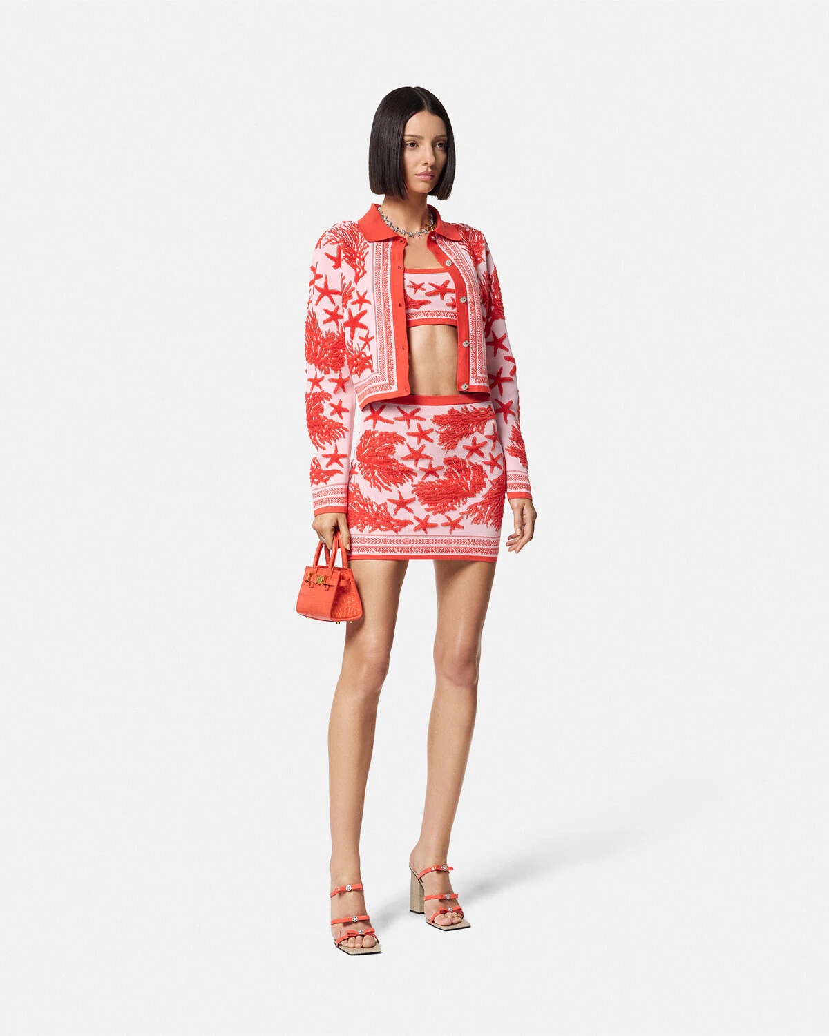 Barocco Sea Knit Mini Skirt - 2