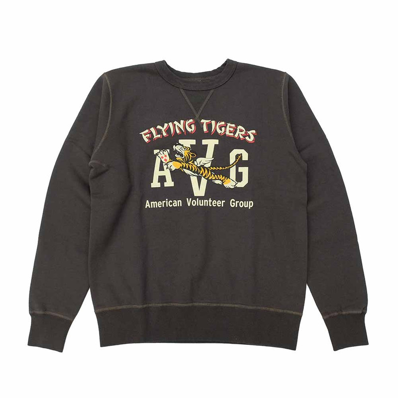 Buzz Rickson's SET-IN CREW SWEAT - FLYING TIGERS - BR69697 outlook