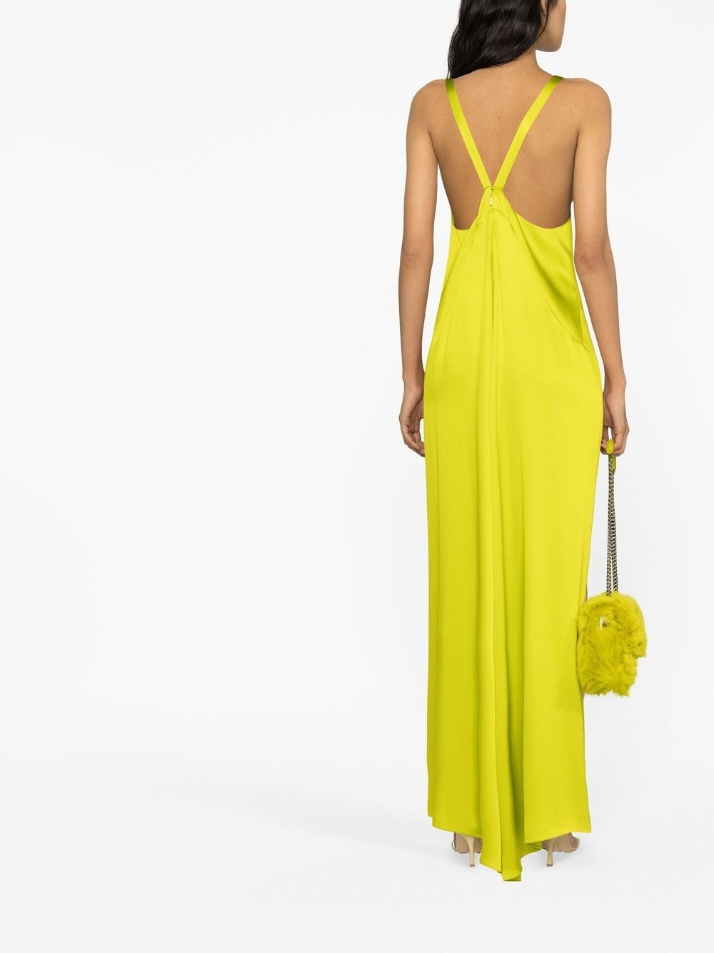 silk maxi dress - 4