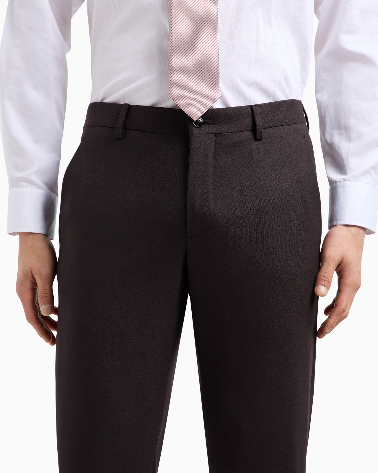 SINGLE-BREASTED SOHO LINE SUIT IN VIRGIN WOOL CLOTH - 5