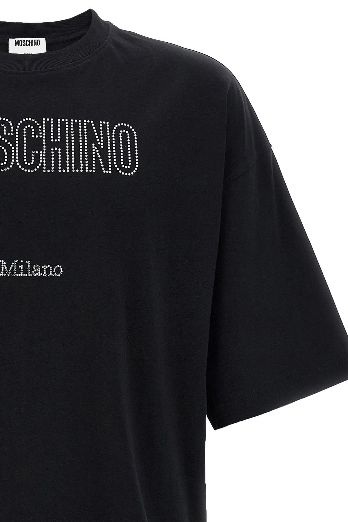 Rhinestone logo T-shirt - 3