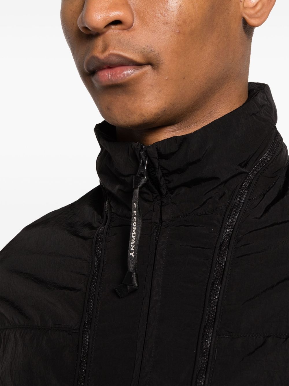 Chrome-R lens-detail hooded jacket - 5