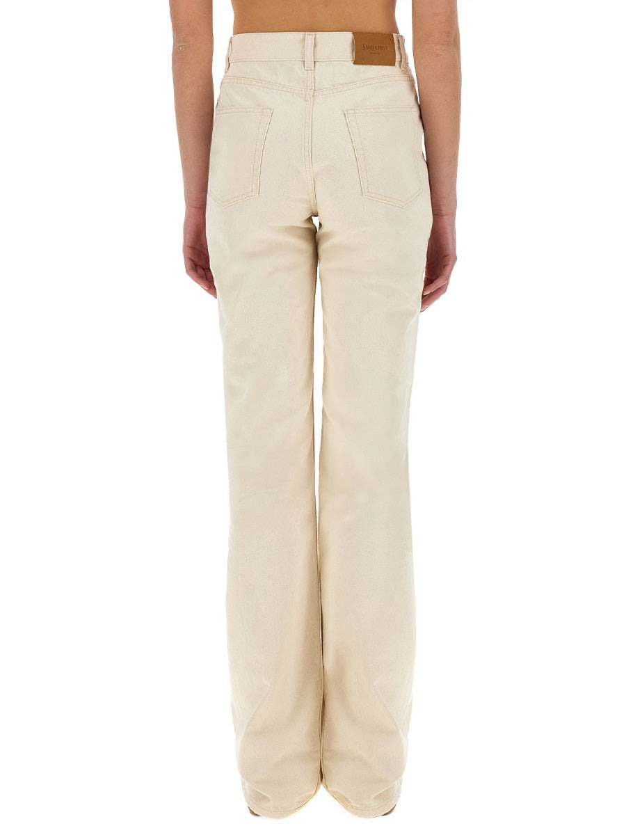 Saint Laurent Women 70S Denim Jeans - 3