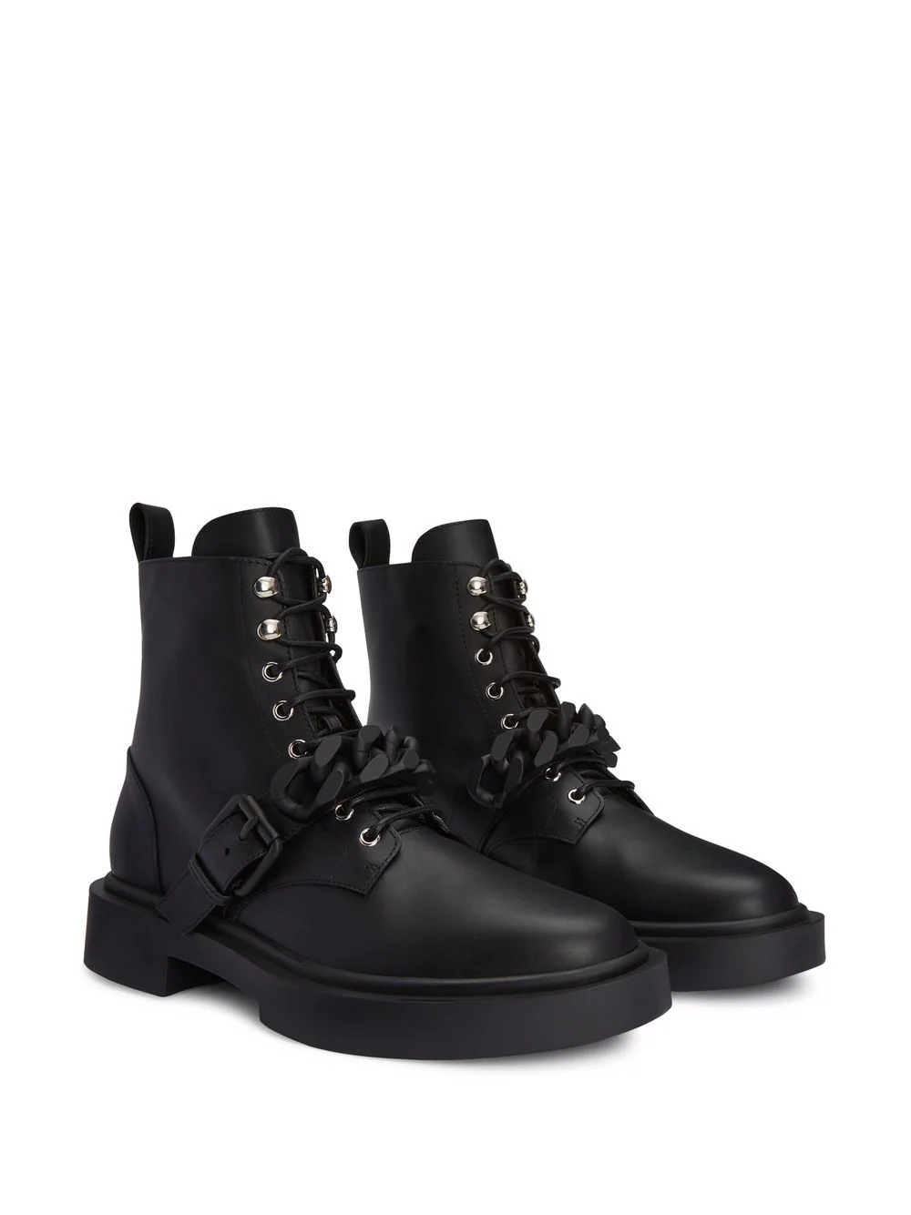 Adric chain-trim ankle boots - 2