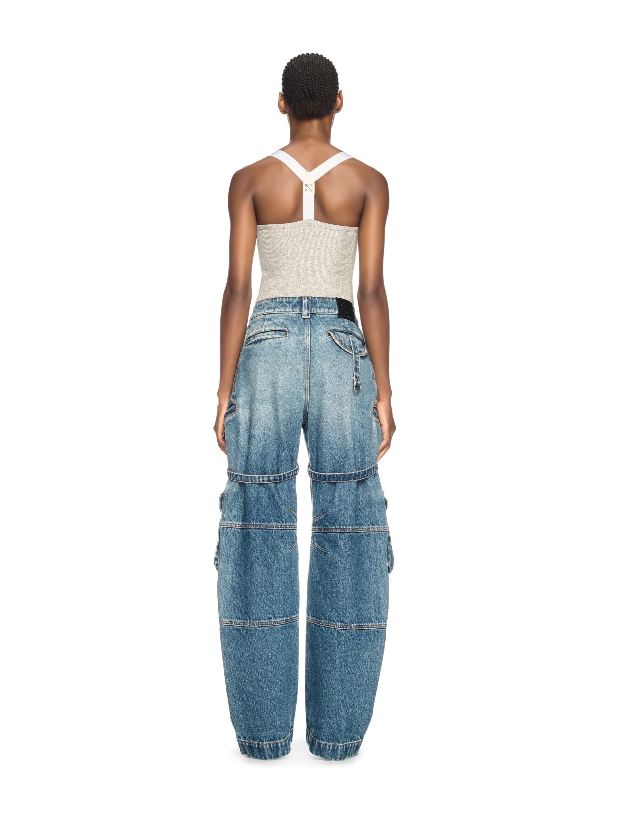 Silver Lurex Tank Top - 4