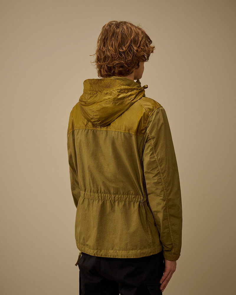 Flatt Nylon Mixed Hooded Lens Jacket 4