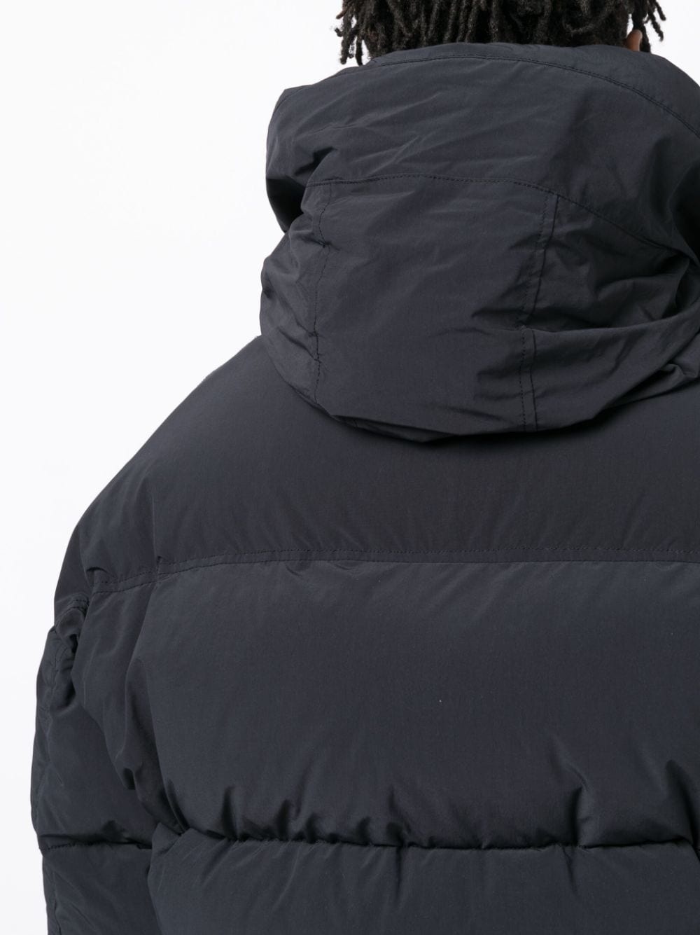 animal-print hooded padded jacket - 6
