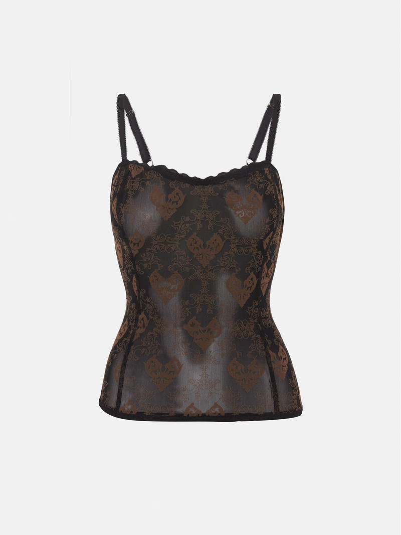 SCARLETT CORSET TOP BLACK - 1