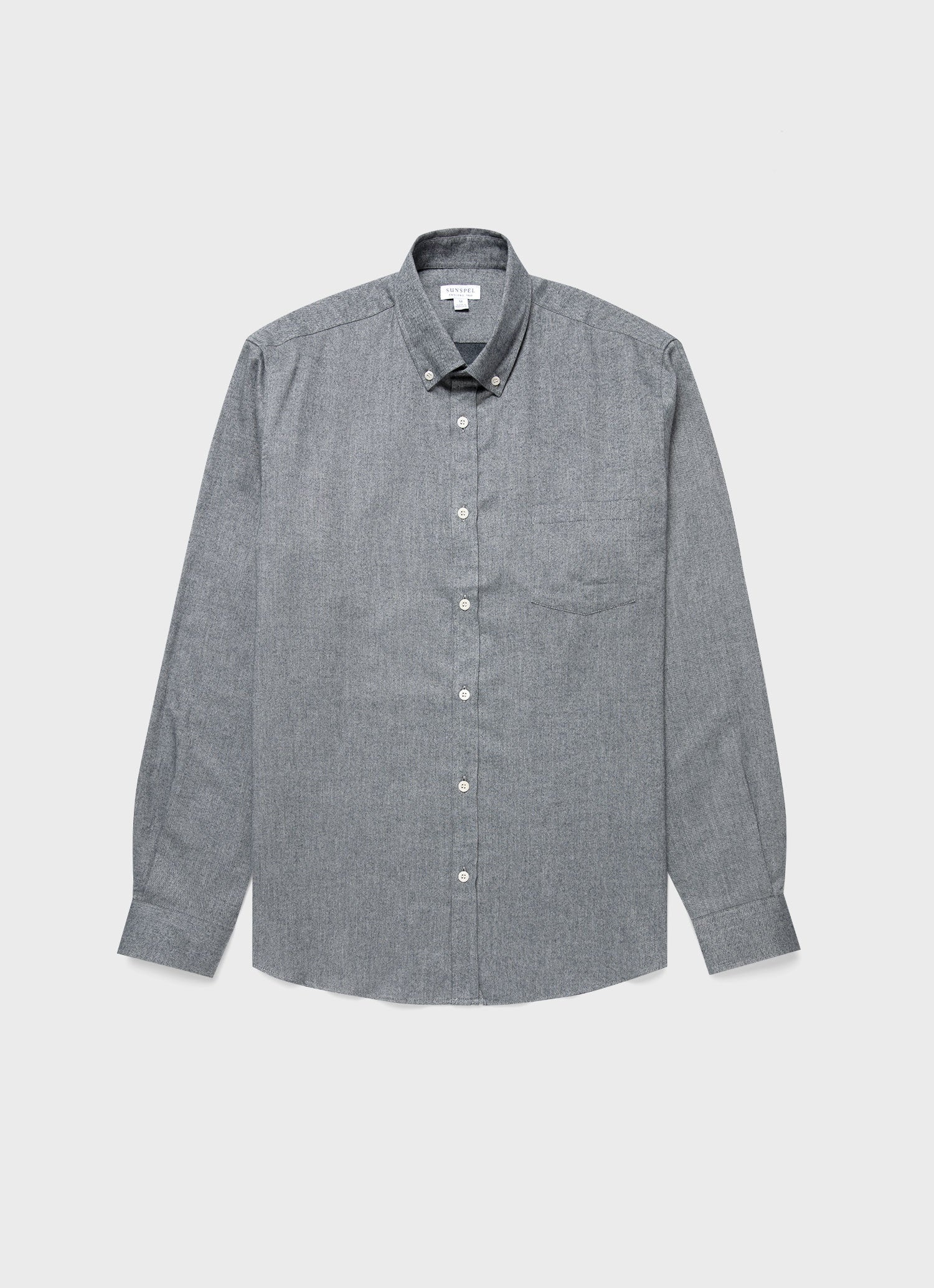 Button Down Flannel Shirt - 1