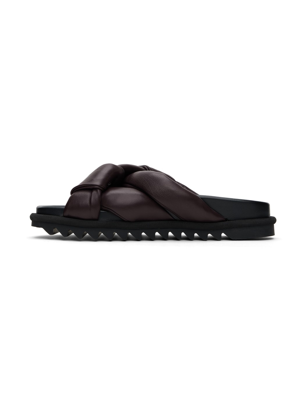 Brown Padded Sandals - 3