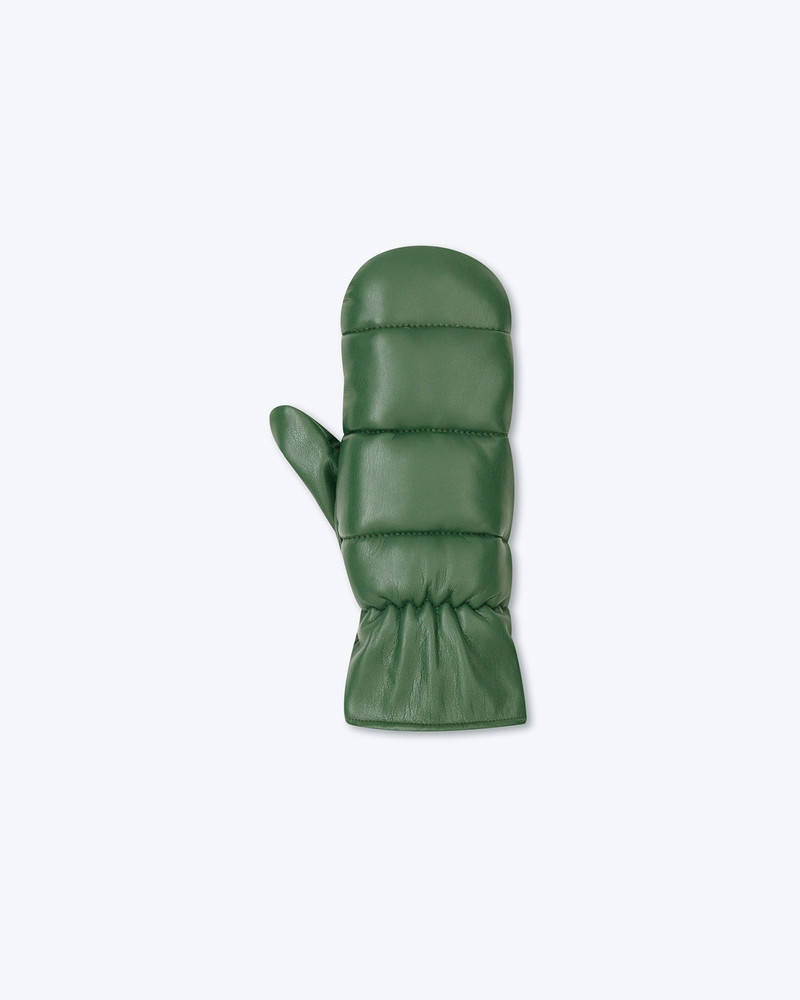 SYTA - OKOBOR™ alt-leather gloves - Pine green 1
