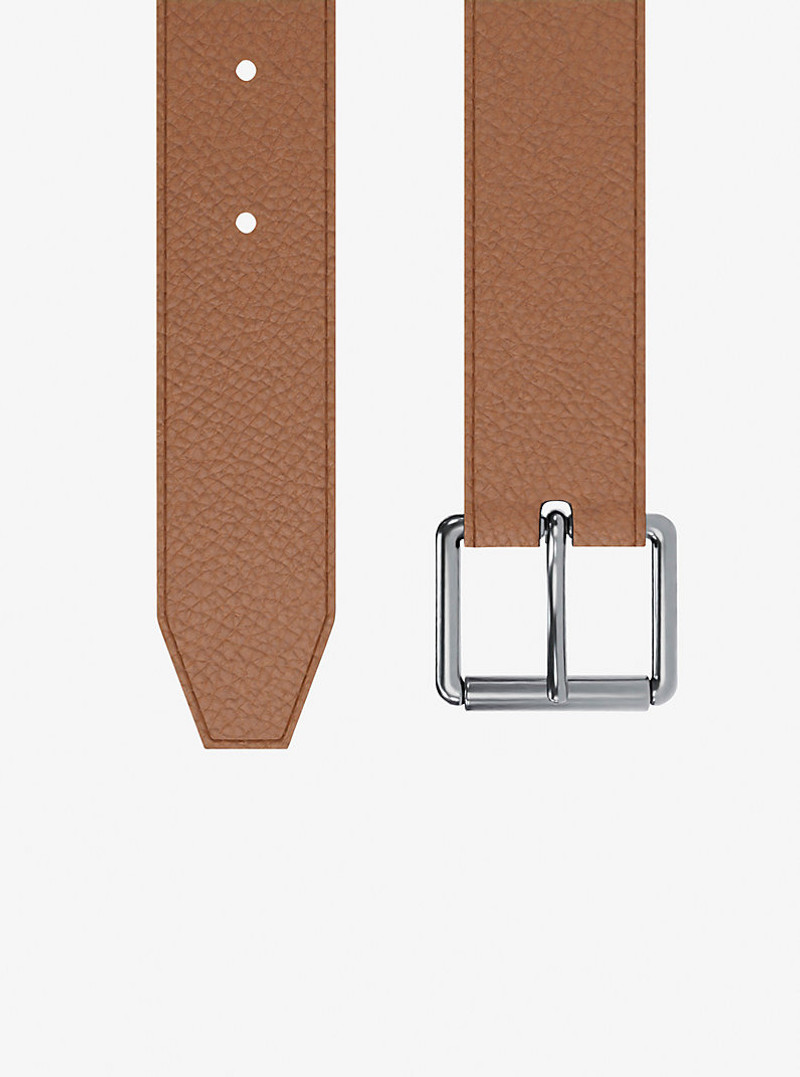 MICHAEL KORS Pebbled Leather Belt outlook