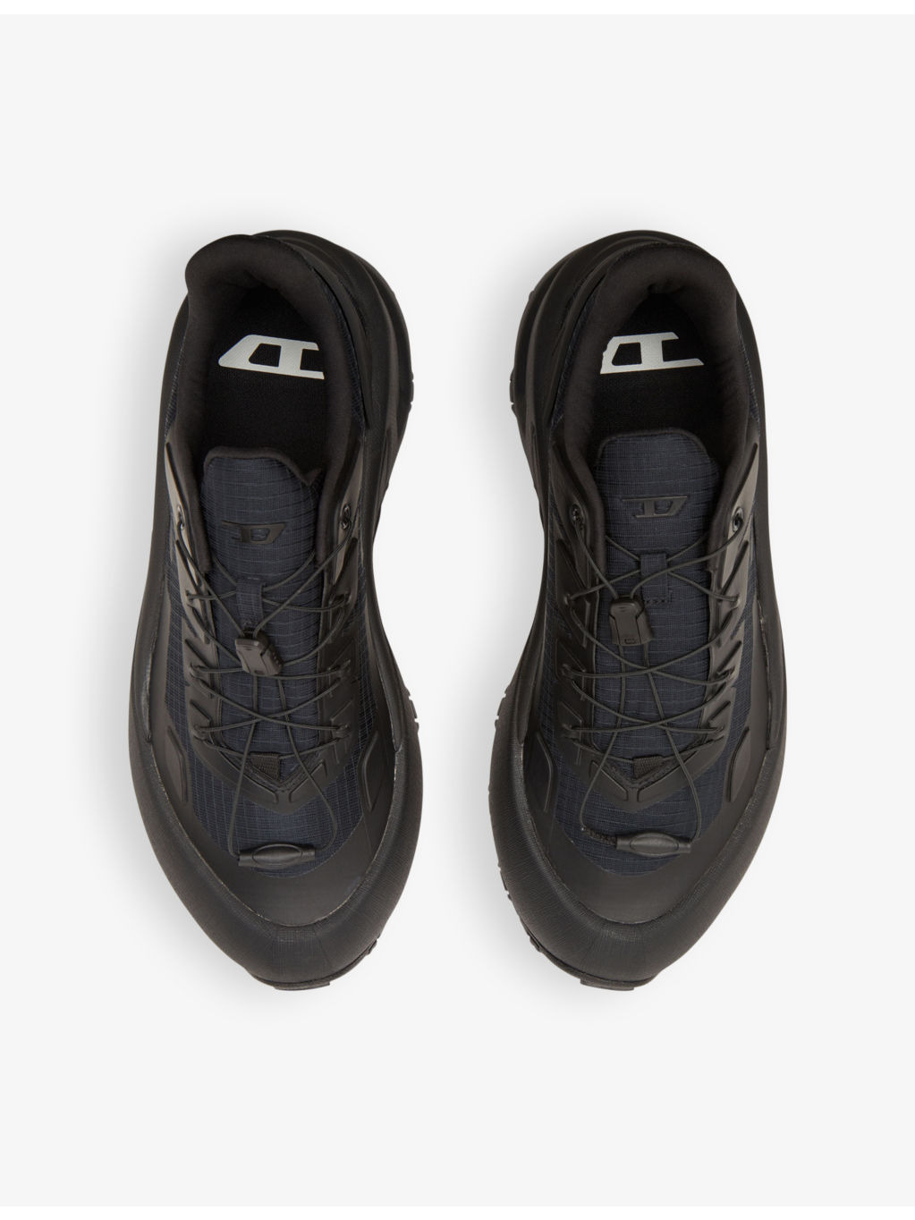 D-Cage Runner TPU-trimmed ripstop trainers - 2
