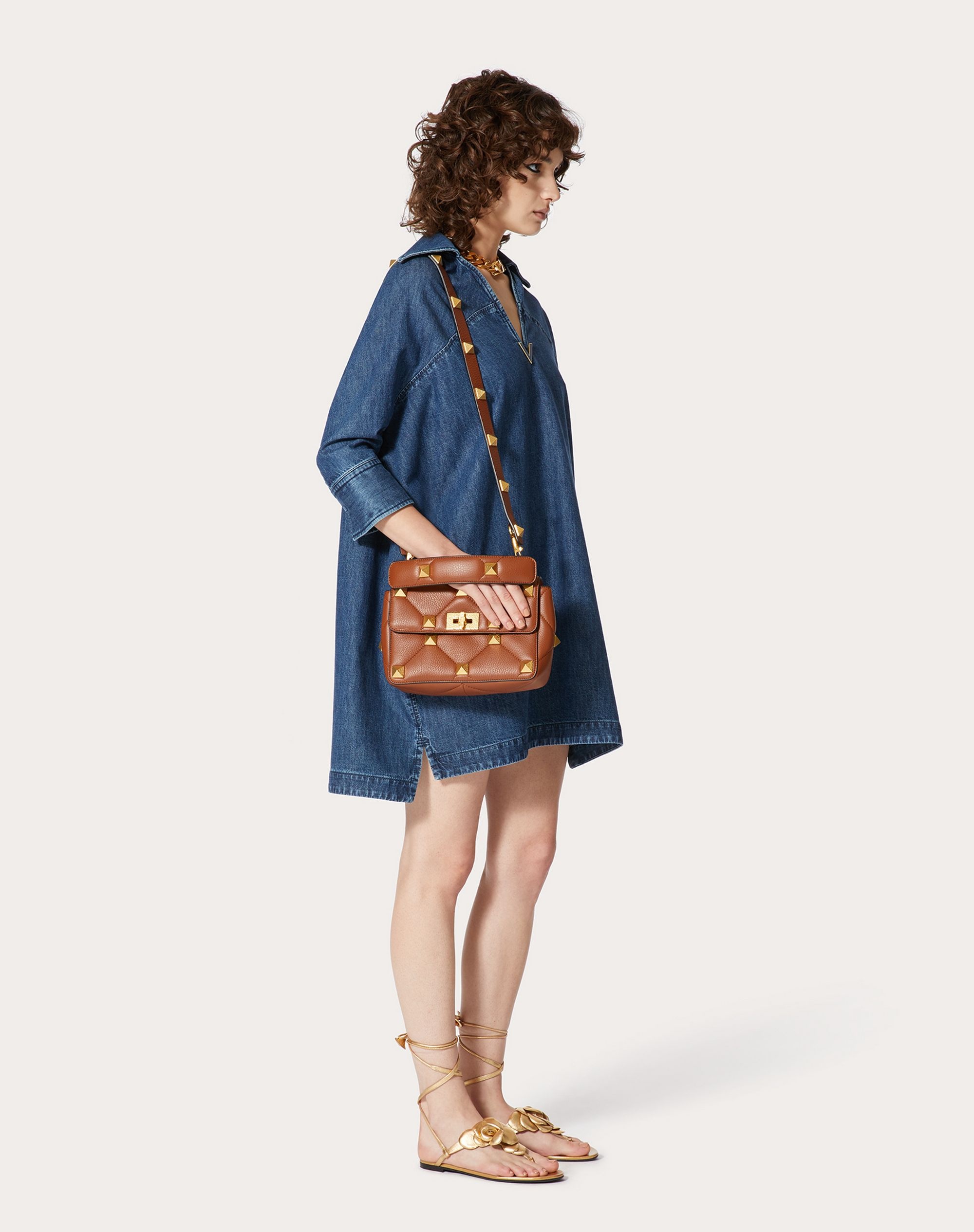 CHAMBRAY DENIM KAFTAN - 2