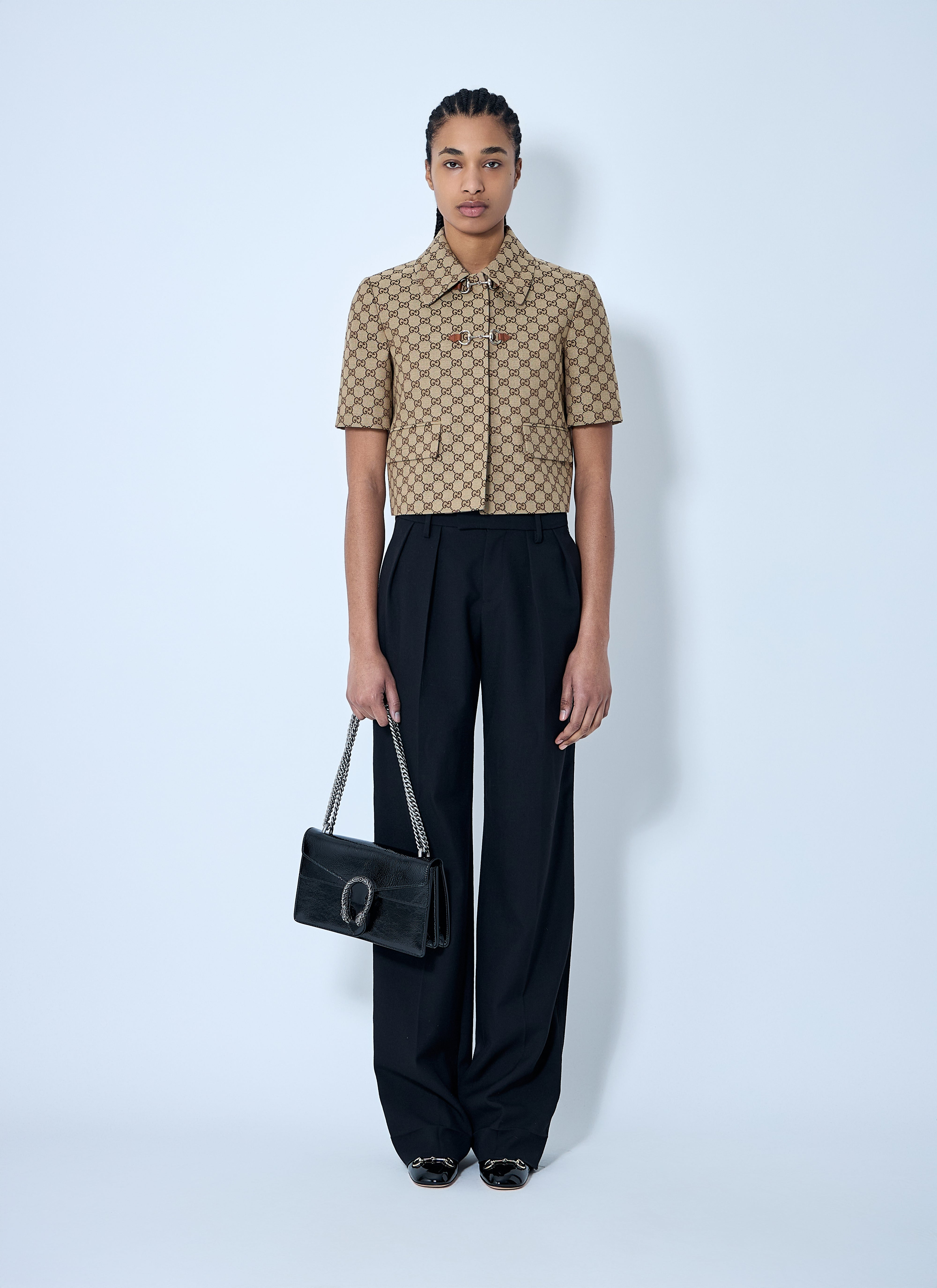 Gucci Women Gg Canvas Jacket - 2