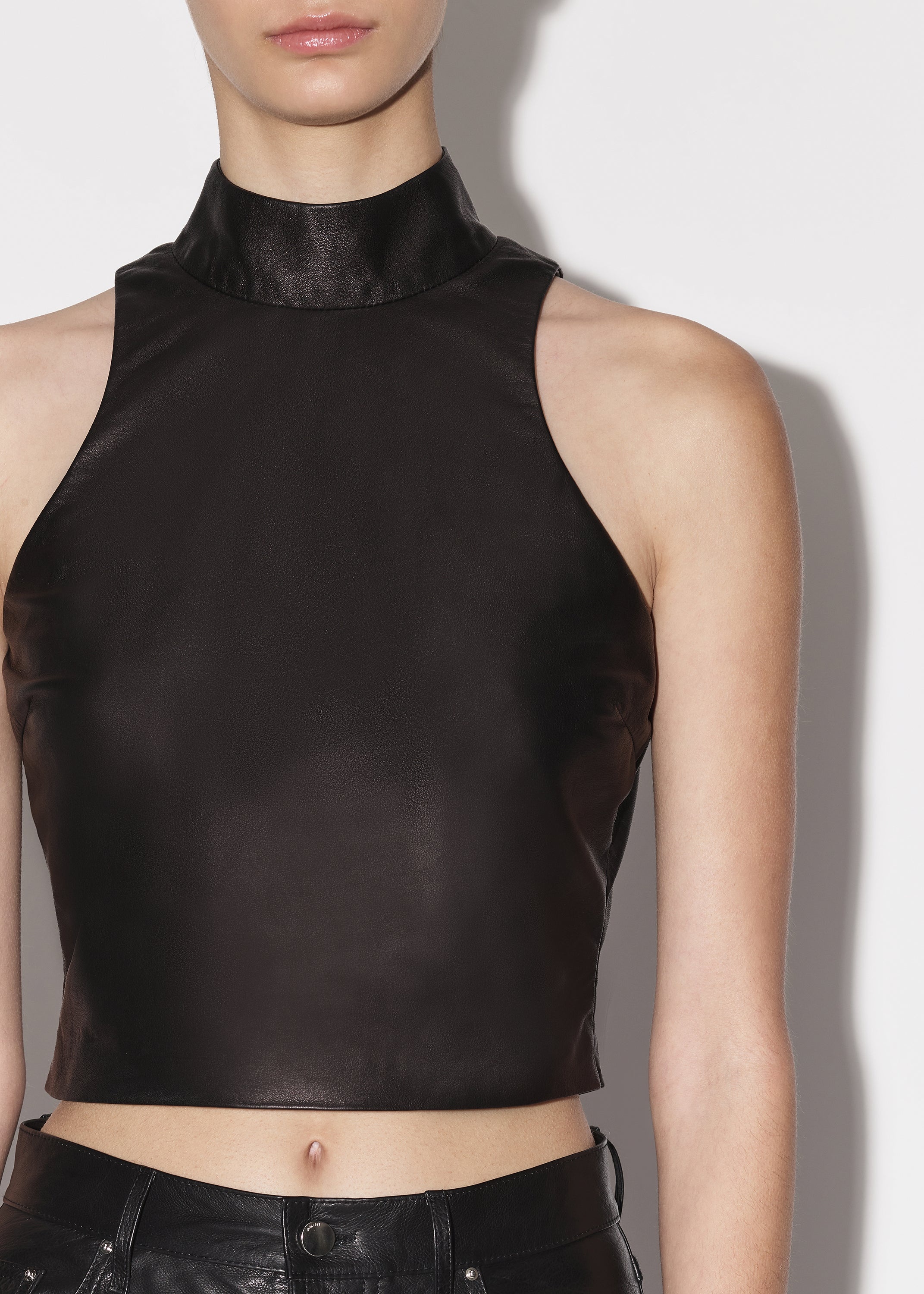 CROPPED MOCK NECK - 6