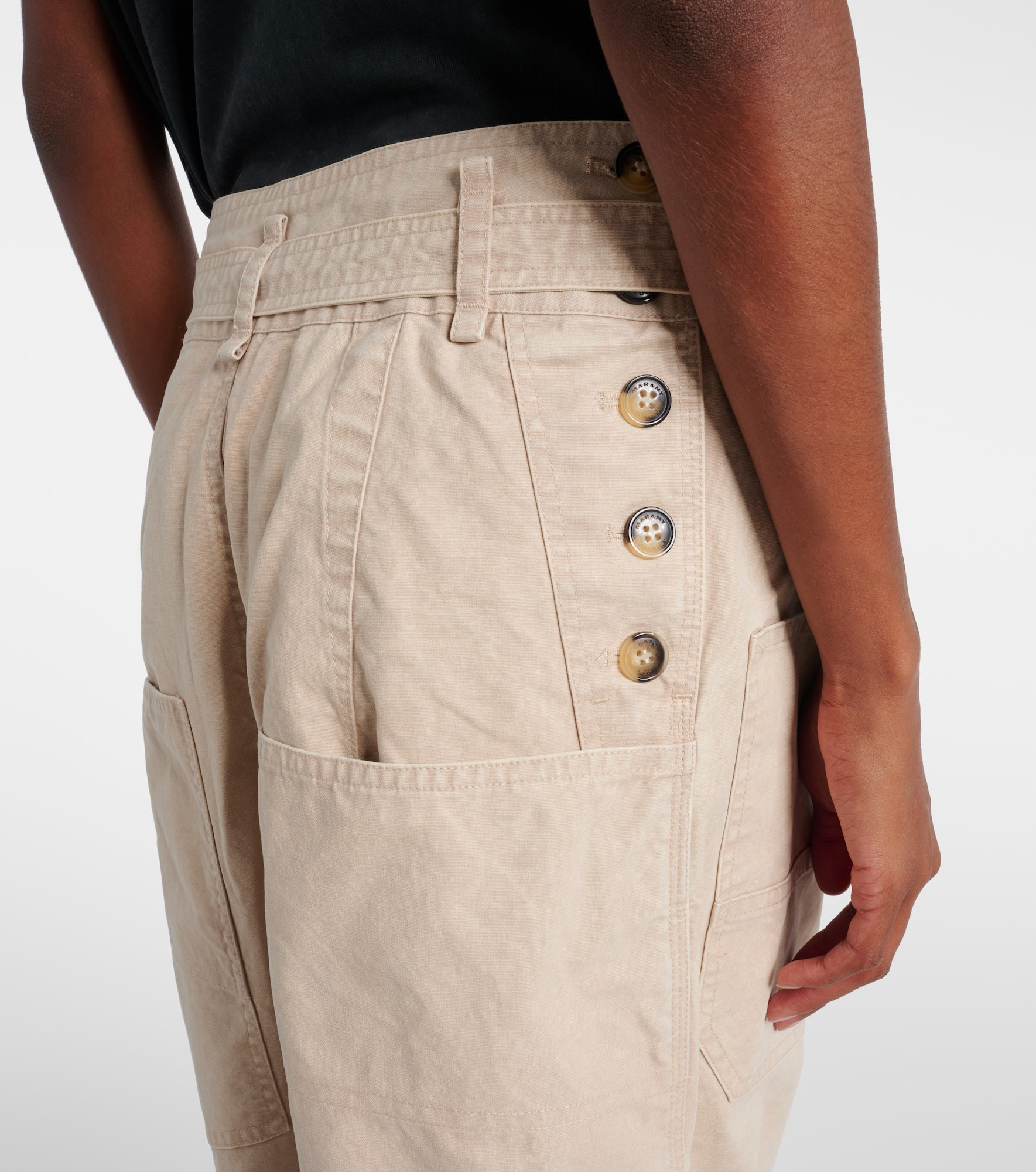 Mathilda cotton cargo pants - 5