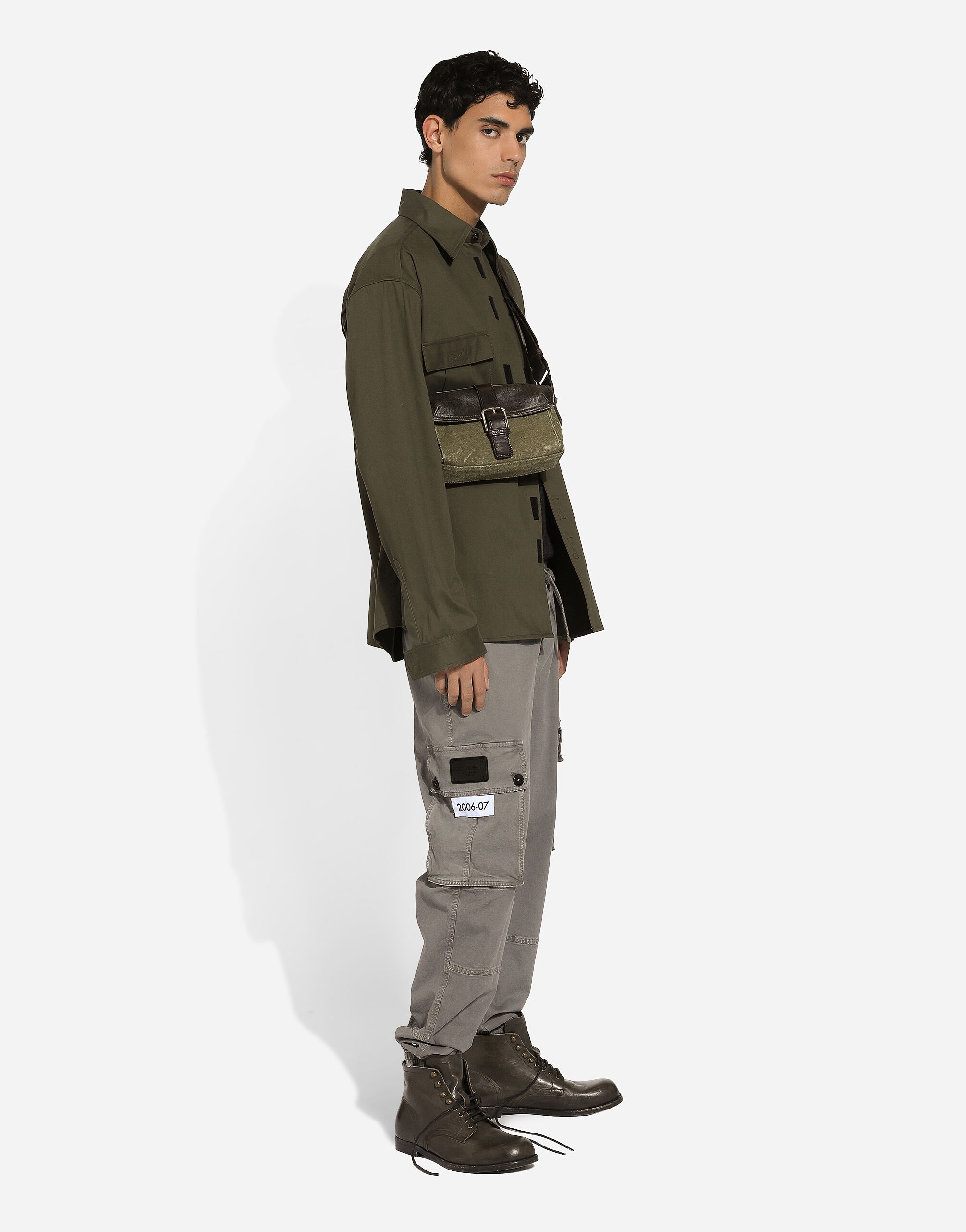 Cotton cargo pants - 7