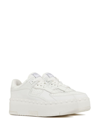 Valentino Freedots XL leather sneakers outlook