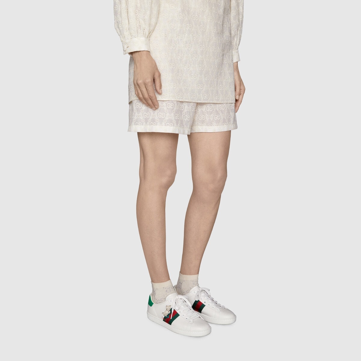 GG lamé socks - 3