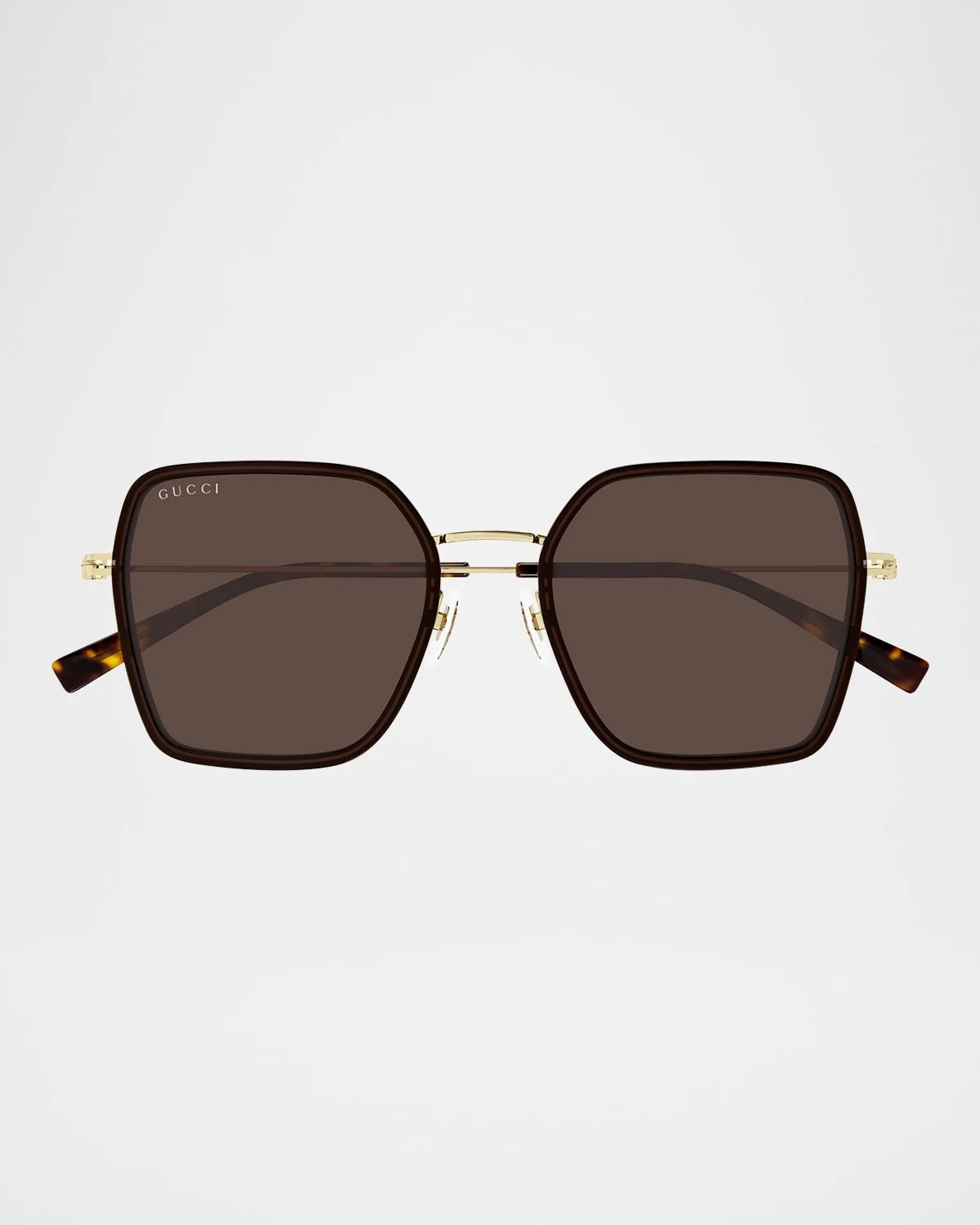 Injection Plastic Square Sunglasses - 1