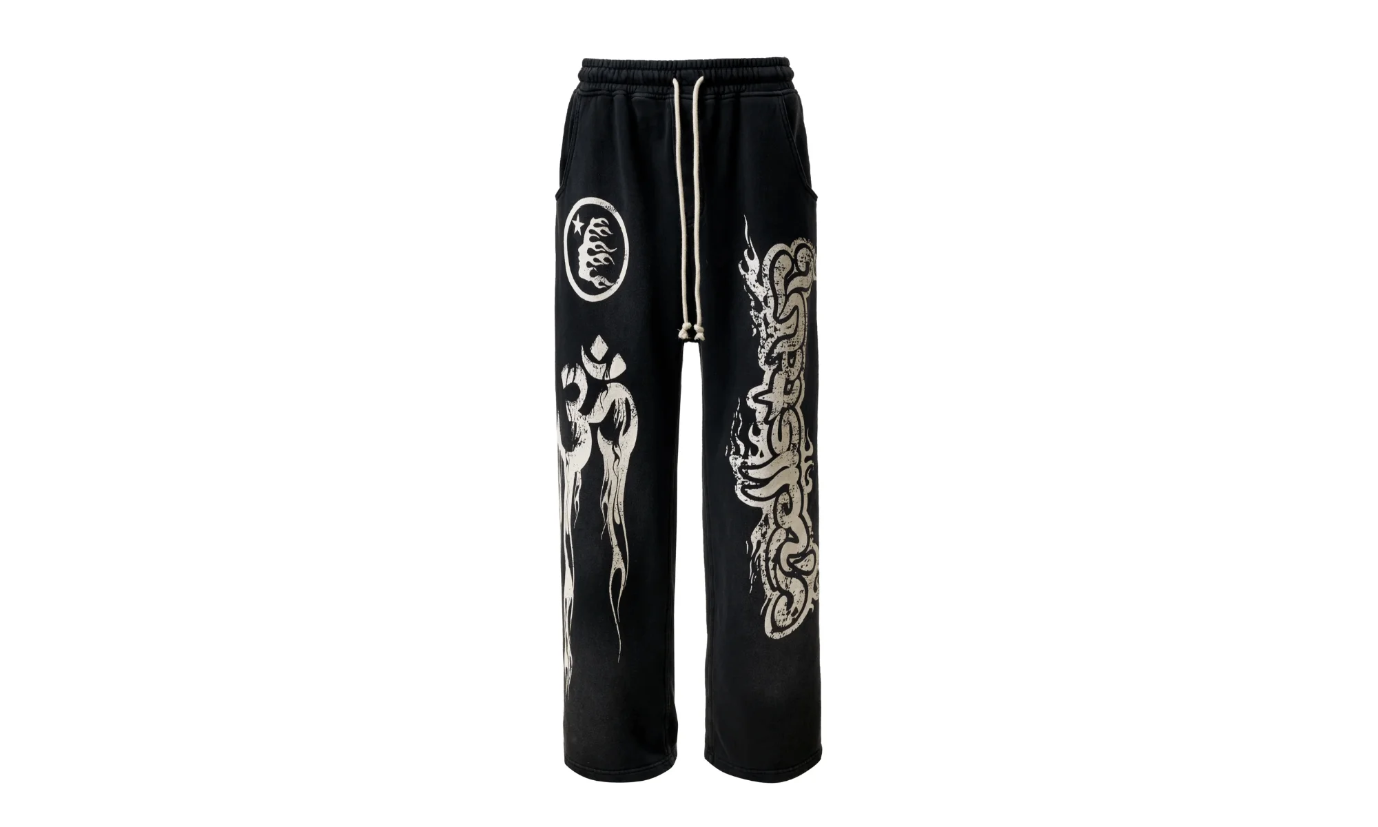 YOGA REMIX SWEATPANTS (BELT LOOP FIT) "Black" HSR169 - 1
