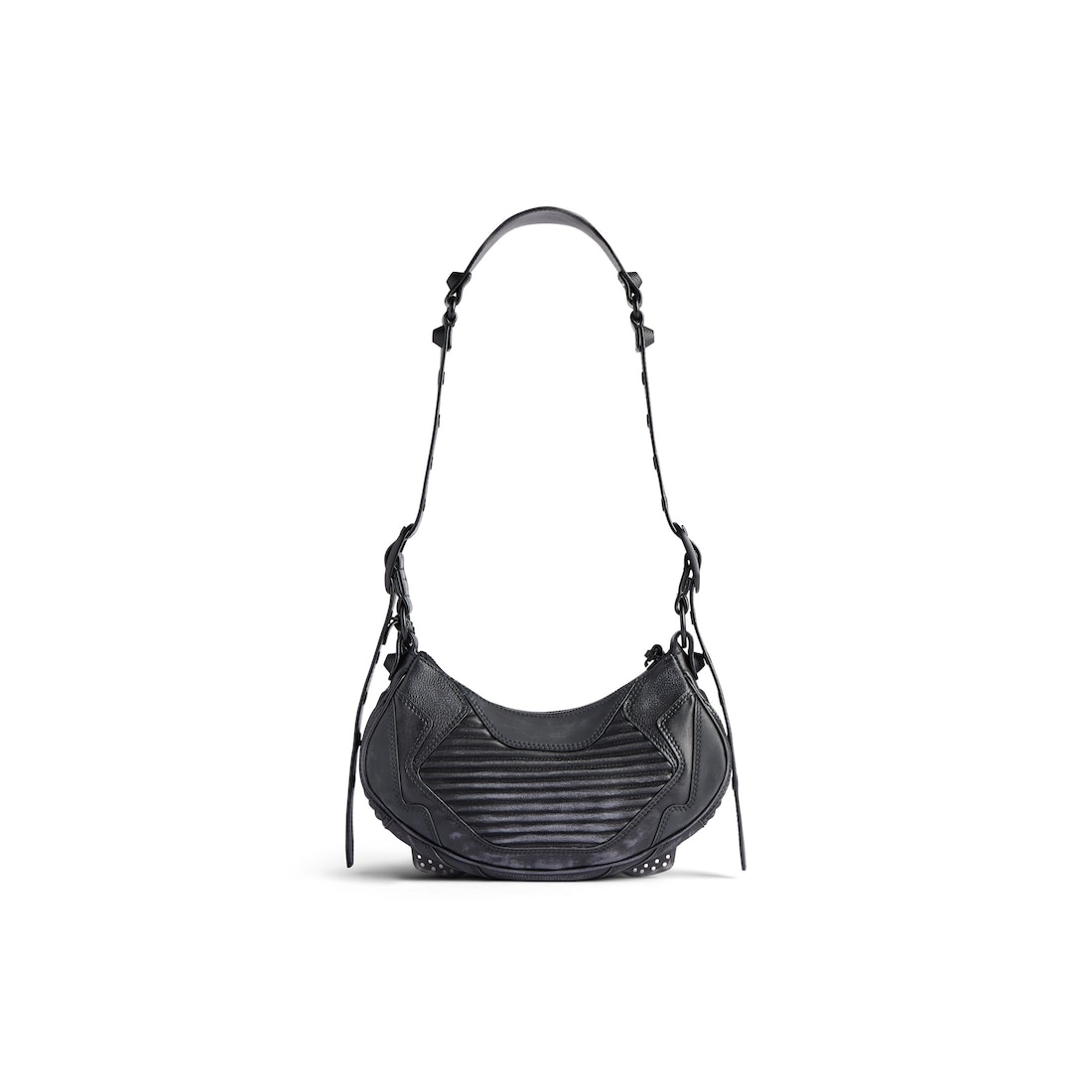 Women's Le Cagole Xs Shoulder Bag  in Black - 3