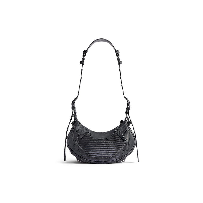 Women's Le Cagole Xs Shoulder Bag  in Black 3