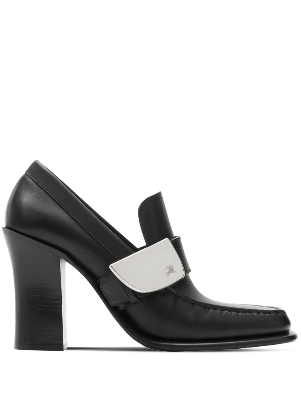 London Shield 90mm leather loafers - 1