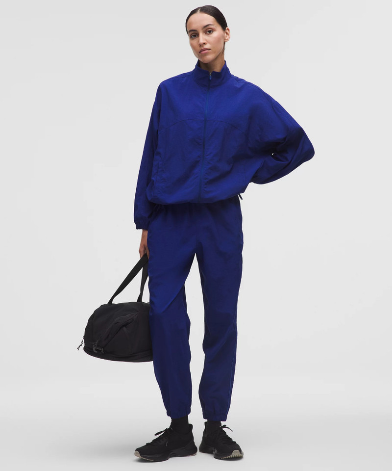 lululemon License to Train Woven Oversized Jacket outlook