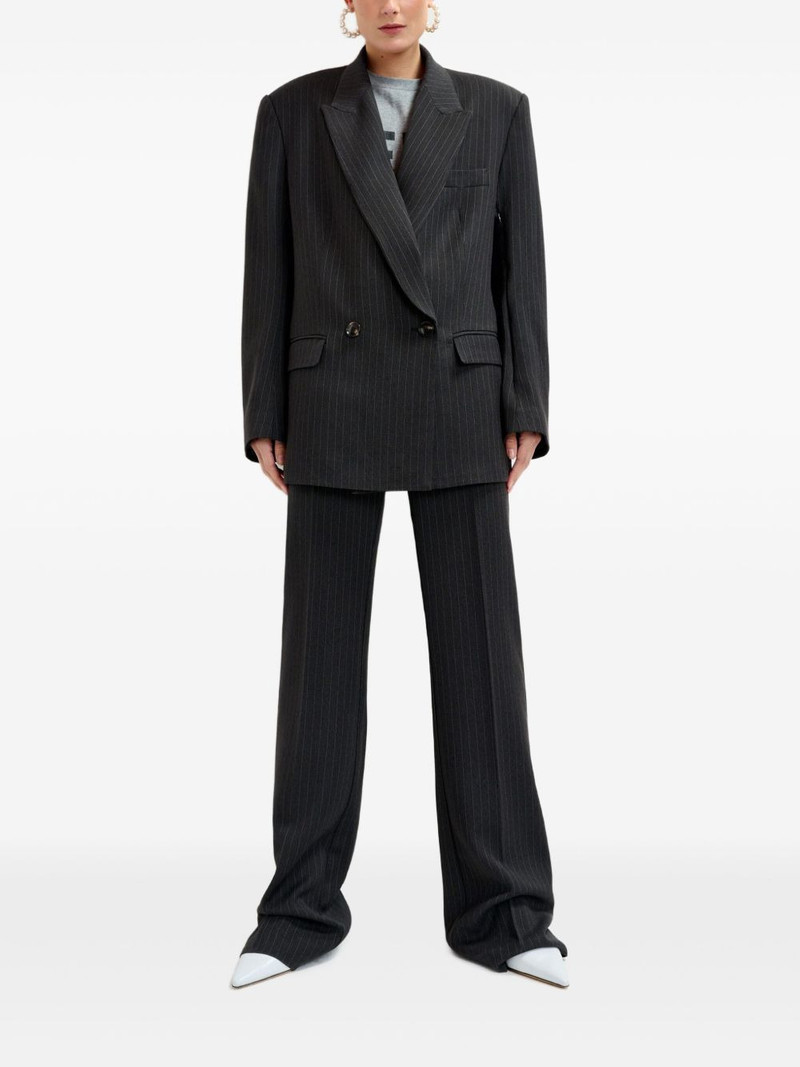 ESSENTIEL ANTWERP pinstripe double-breasted blazer outlook