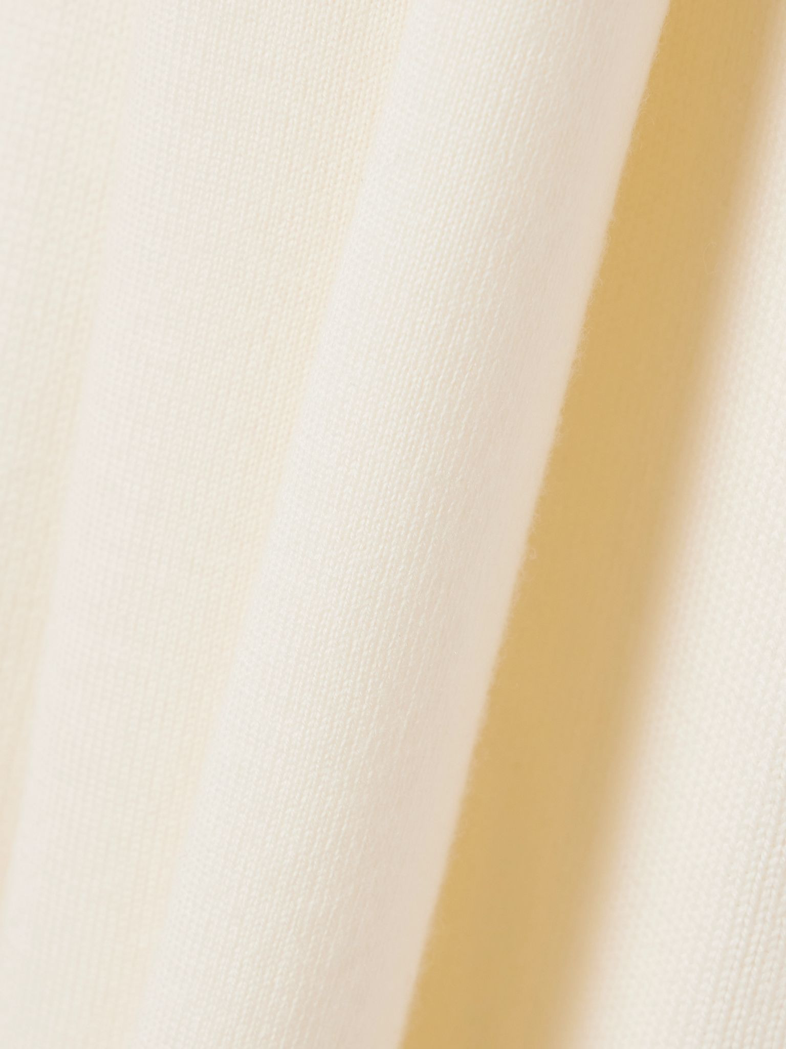 Canal scarf-detailed wool turtleneck top Ivory - 4