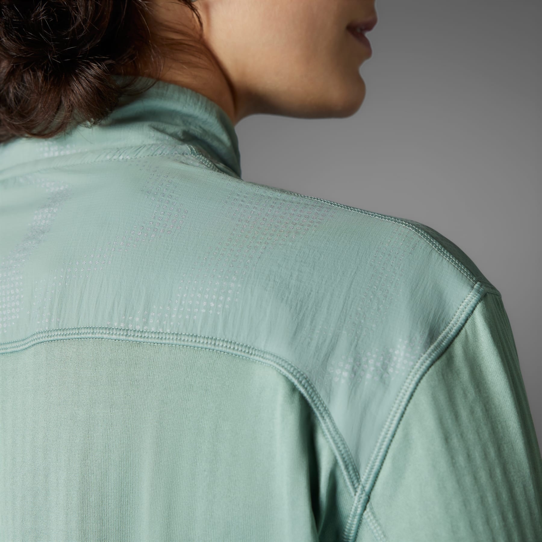 adidas Ultimate Hi Vis Reflective 1/2-Zip Top | REVERSIBLE adidas Ultimate Hi Vis Reflective 1/2-Zip Top | REVERSIBLE