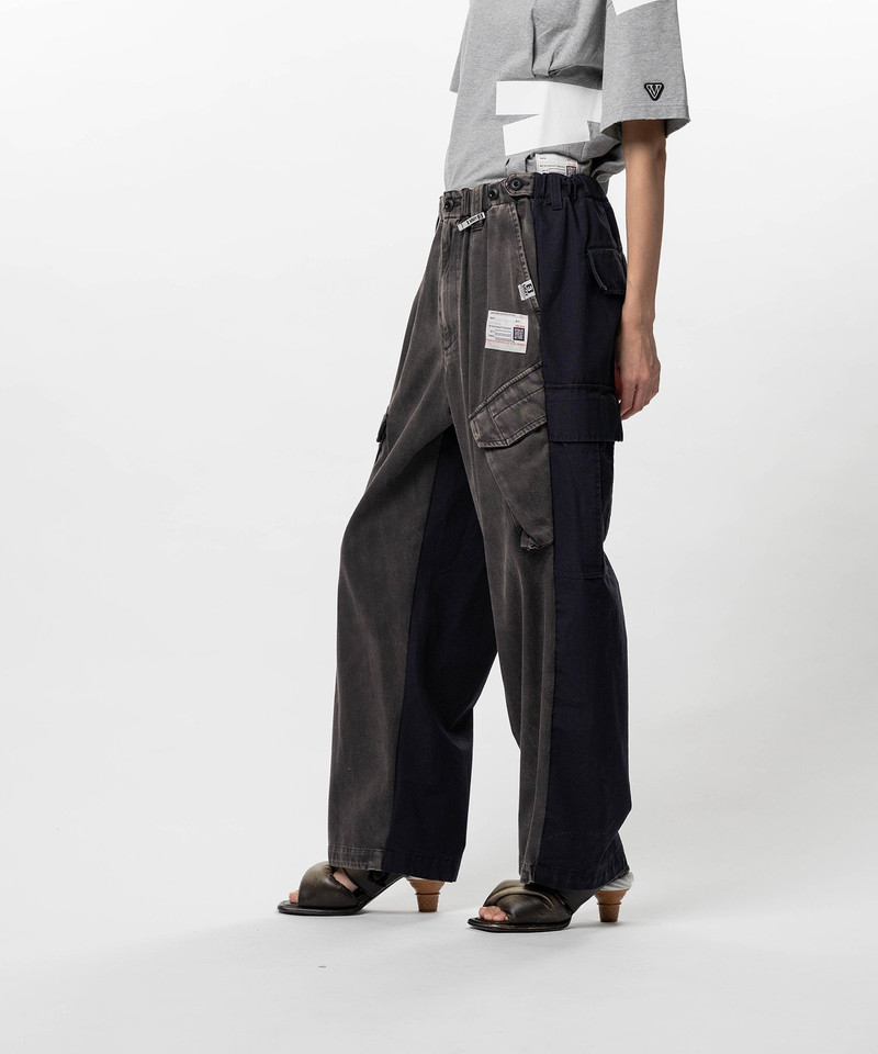 Front Back Combined Cargo Pants 10