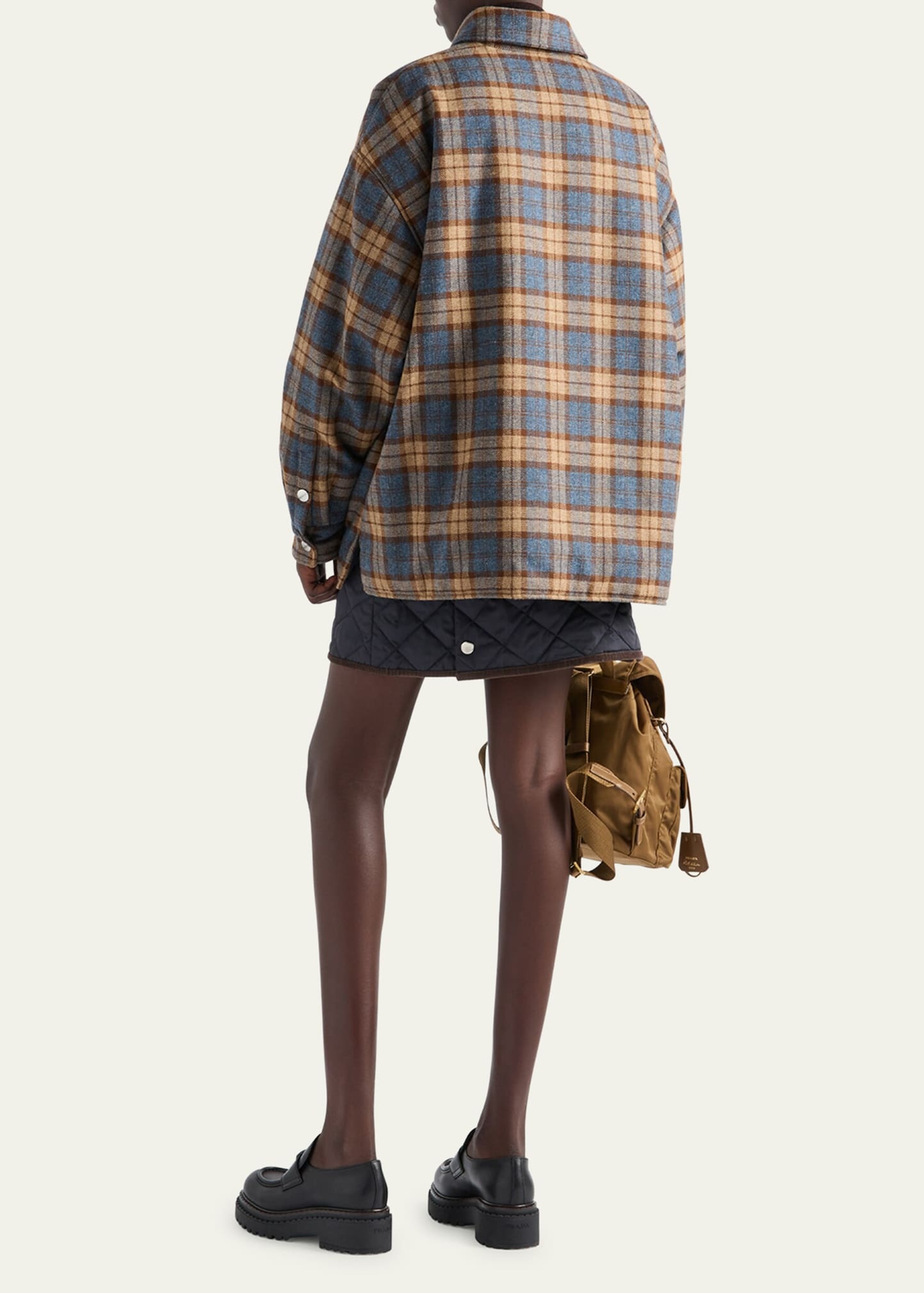 Quilted Mini Skirt - 3