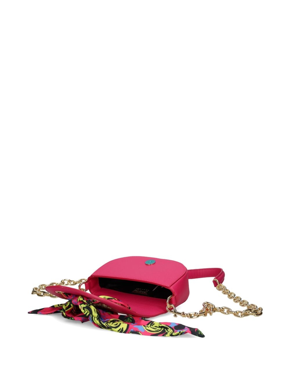 baroque-print shoulder bag - 4