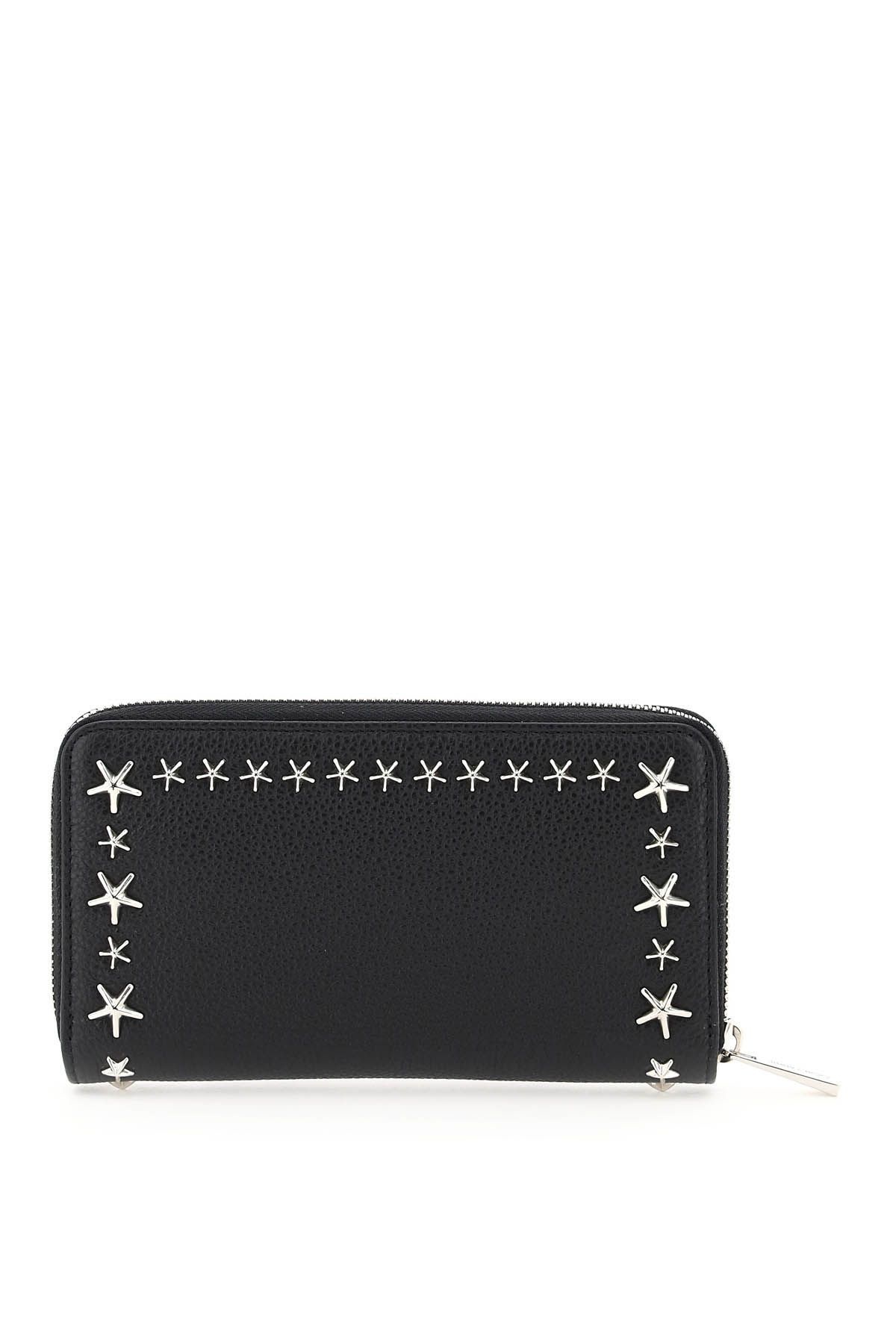 ZIP AROUND STAR STUDS WALLET - 3