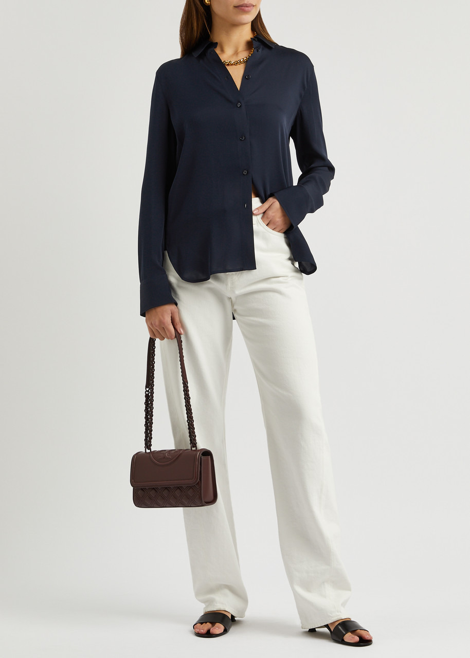 Stretch-silk shirt - 9