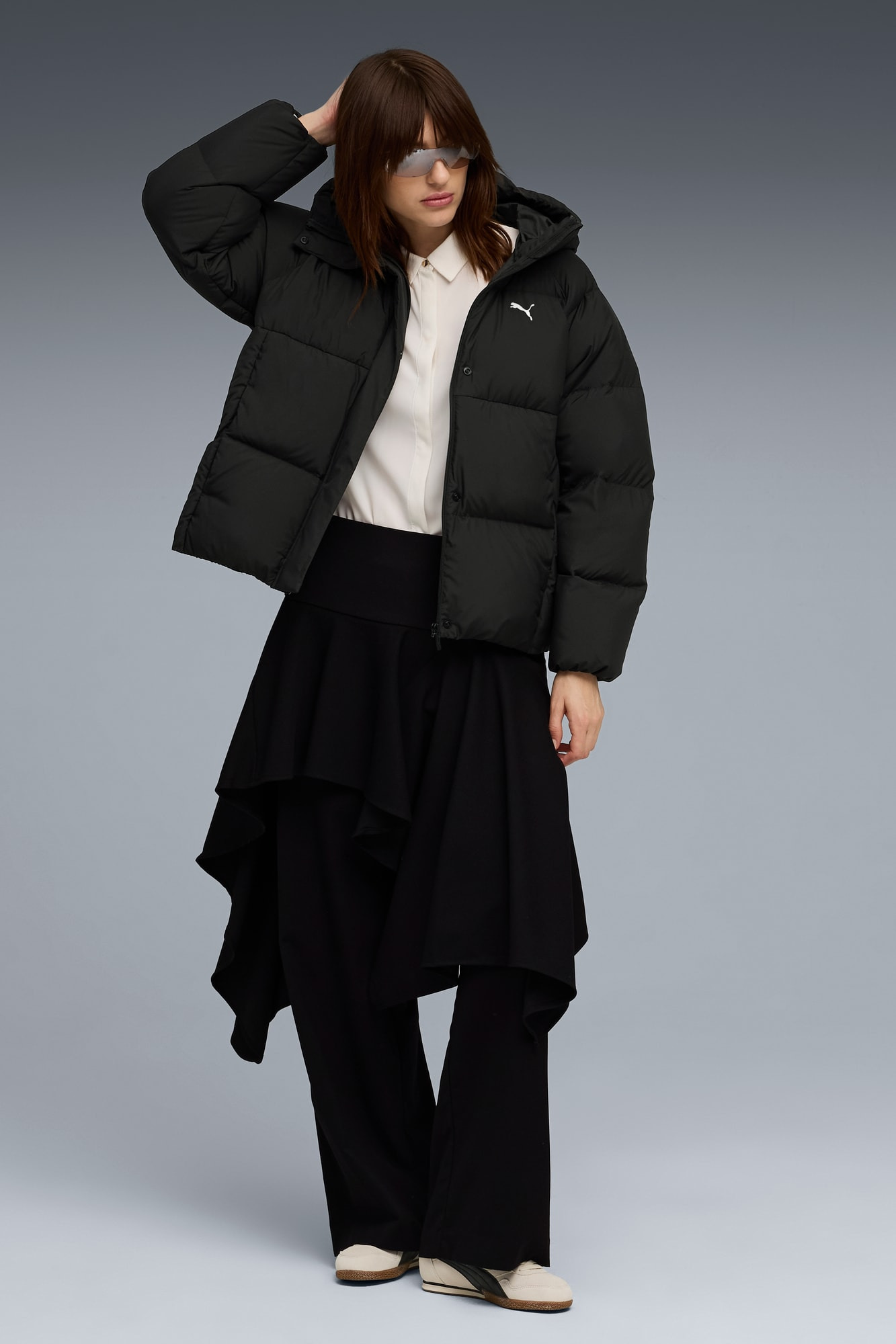 Hooded Down Puffer Jacket Women - 5